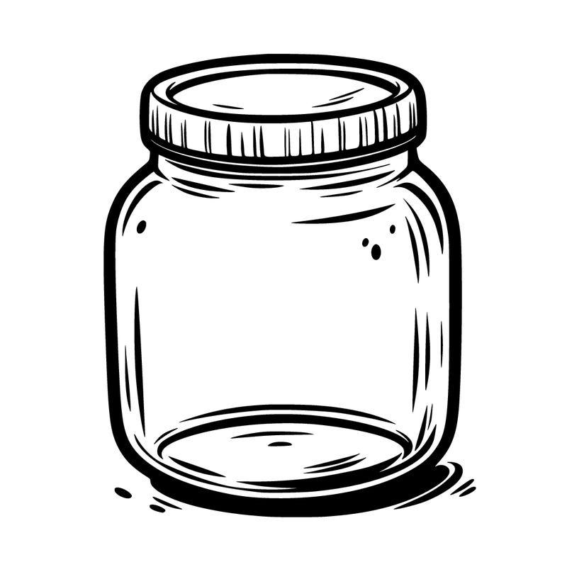 empty jar