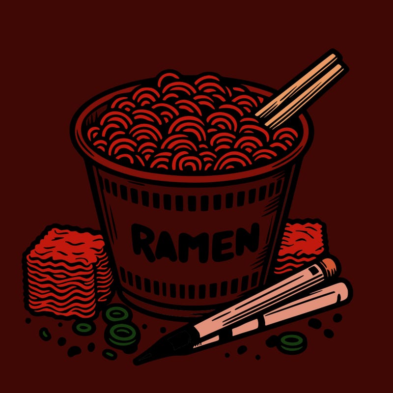 ramen noodles