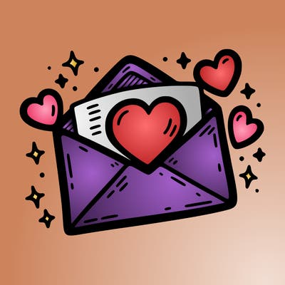love letter envelope