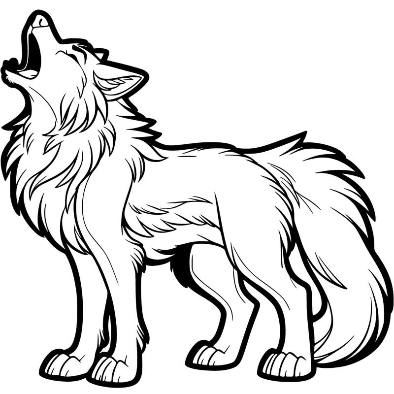 therian wolf howling