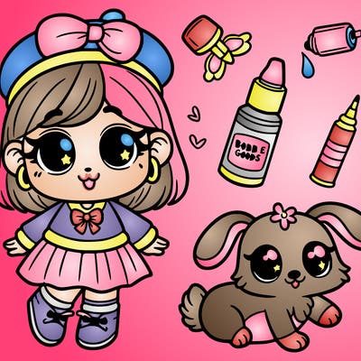 bobbie goods coloring book