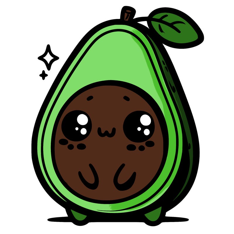 cute avocado