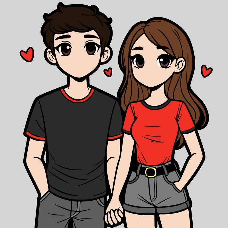 boyfriend and girlfriend