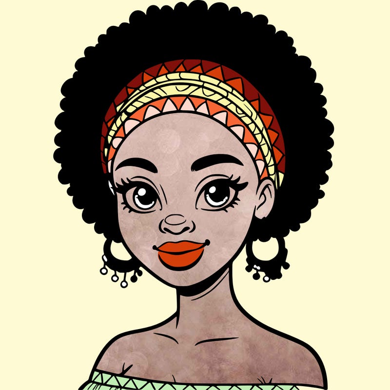 african woman