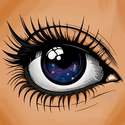realistic eye