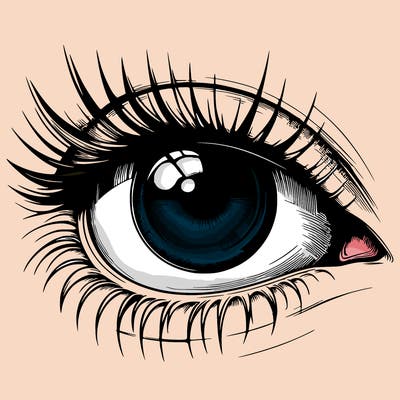 realistic eye