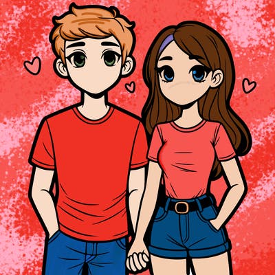 boyfriend and girlfriend