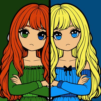 realistic girls split