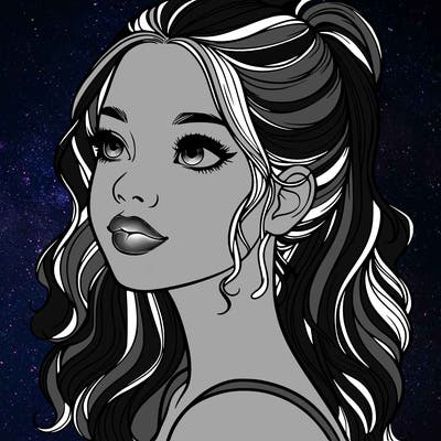 beautiful realistic girl