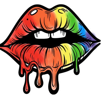 lips that look realistic and drip