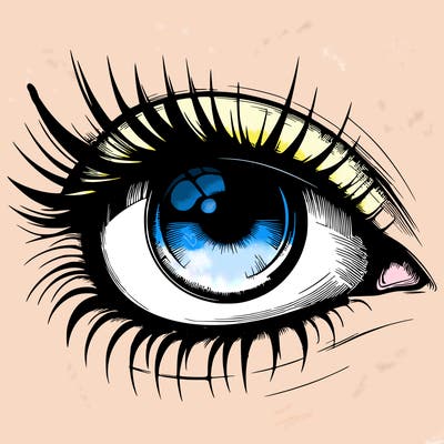 realistic eye