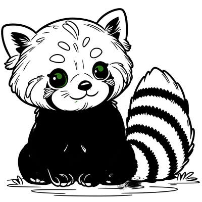 red panda