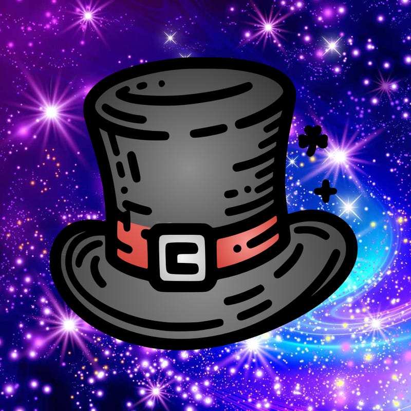 st patrick hat with thin lines