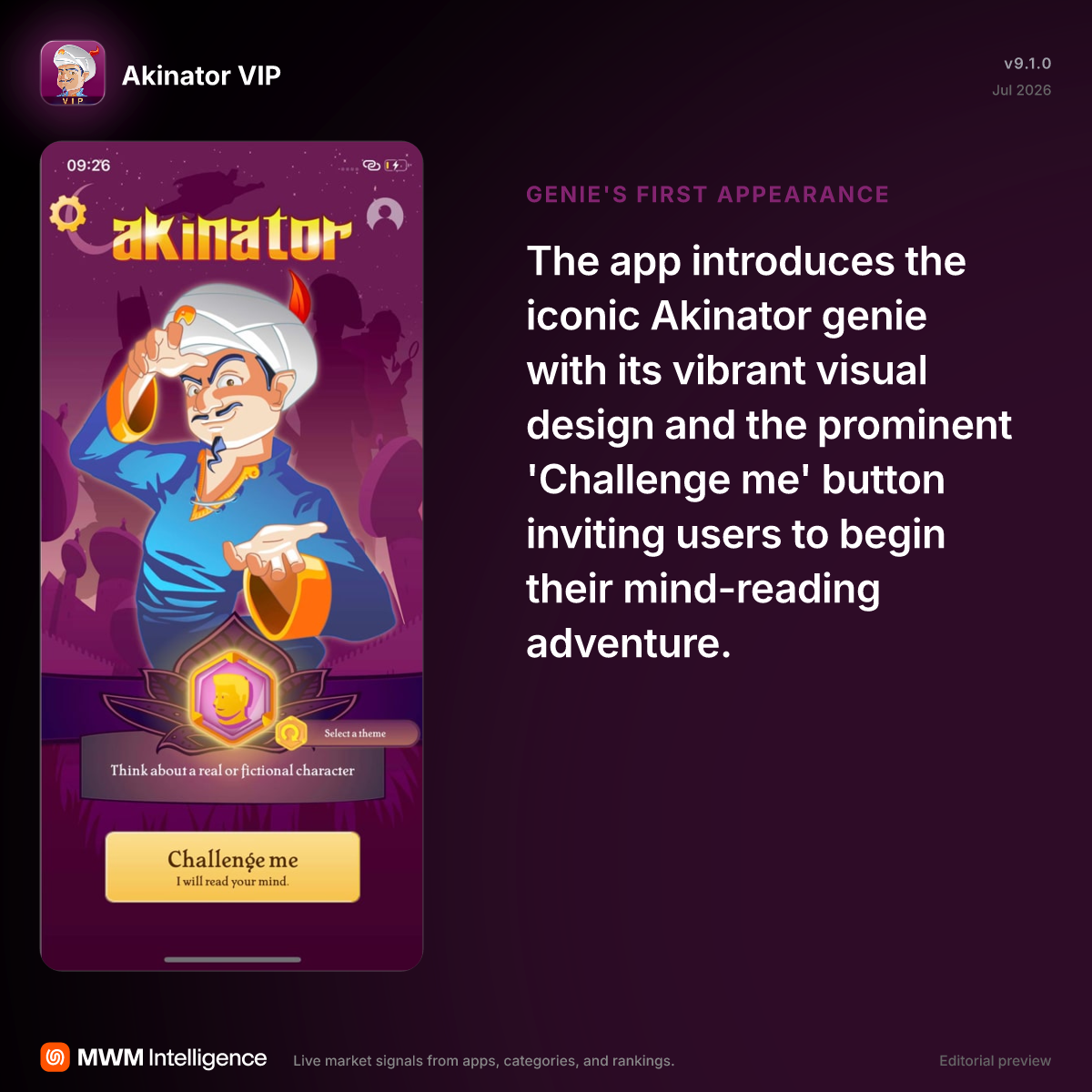 Akinator VIP - Entertainment App | MWM