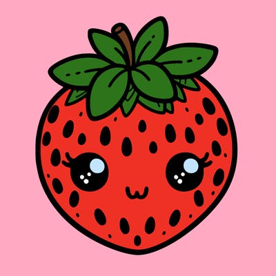 cute strawberry