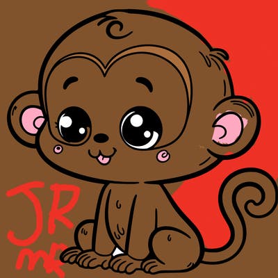 cute monkey