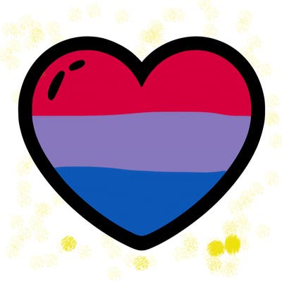 a blank heart