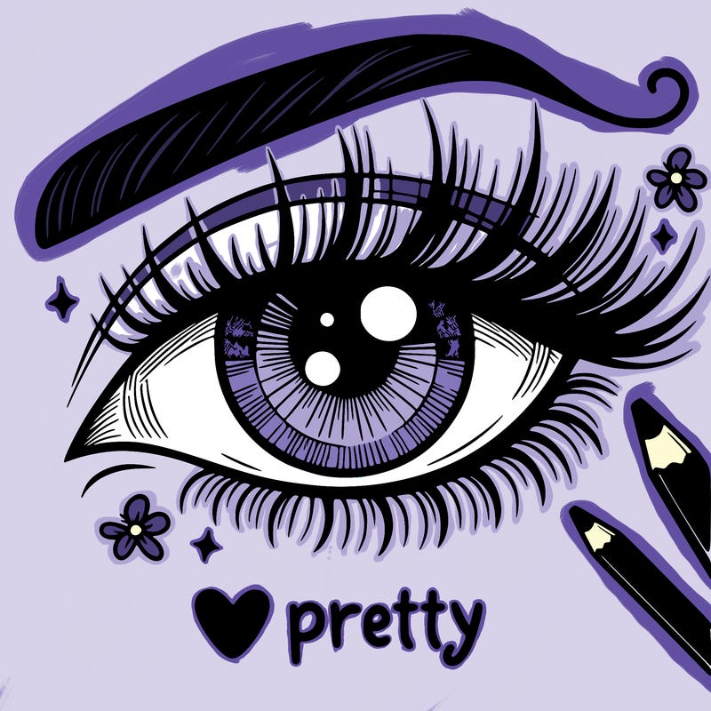 pretty eye