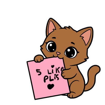 a small cat with a blank sheet of paper in its hand. the cat is sooooooo cute!