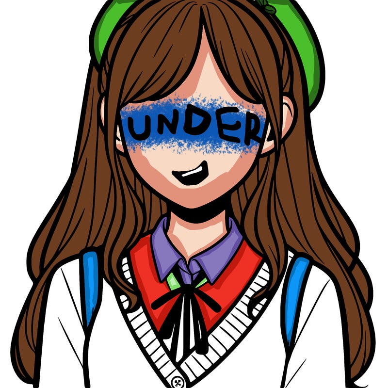 faceless preppy girl