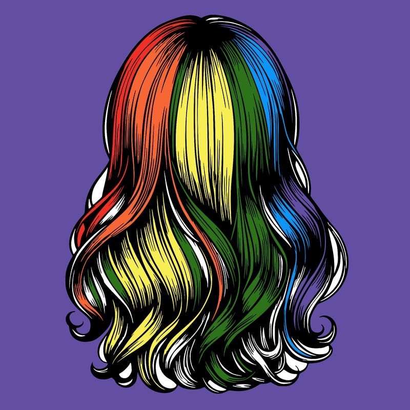 hair relistic  girl