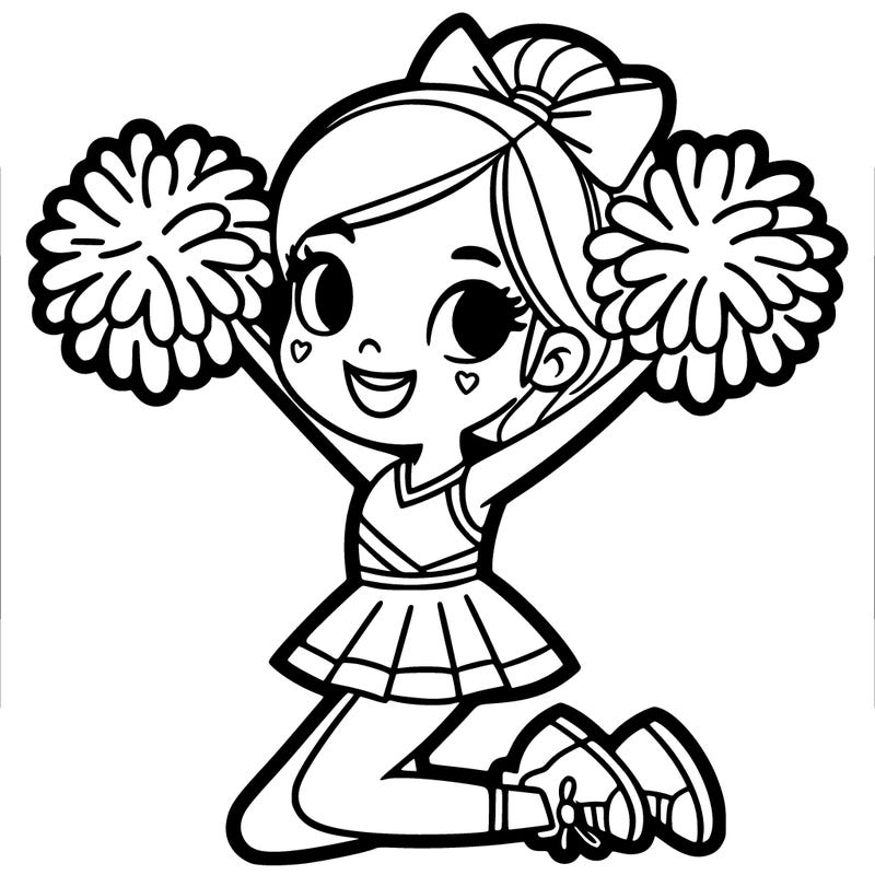 cheerleader girl