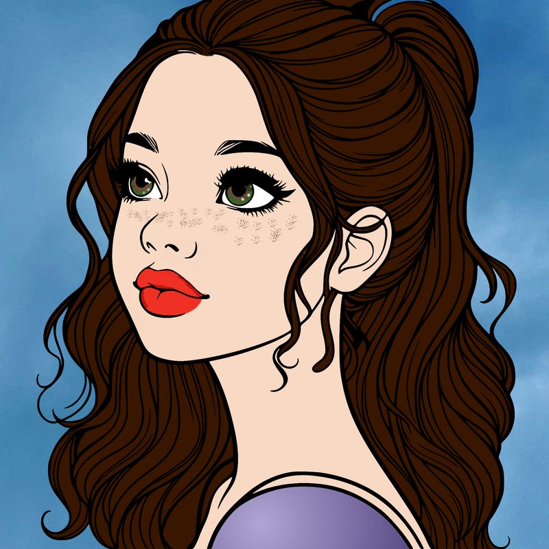 beautiful realistic girl