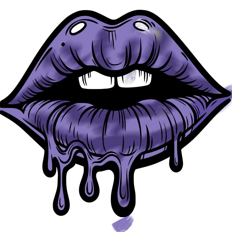 lips that look realistic and drip