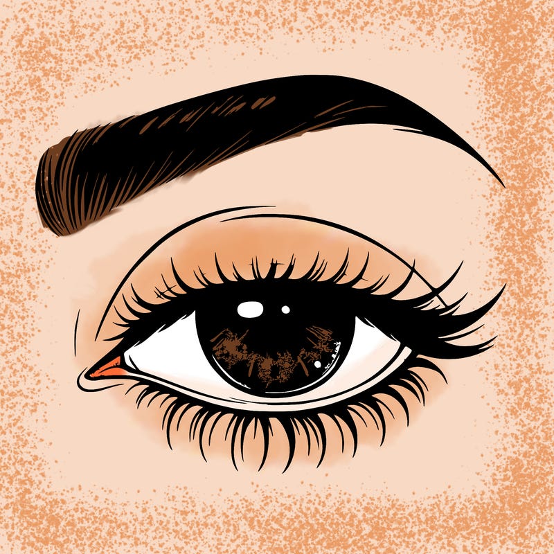 eye closed realistic