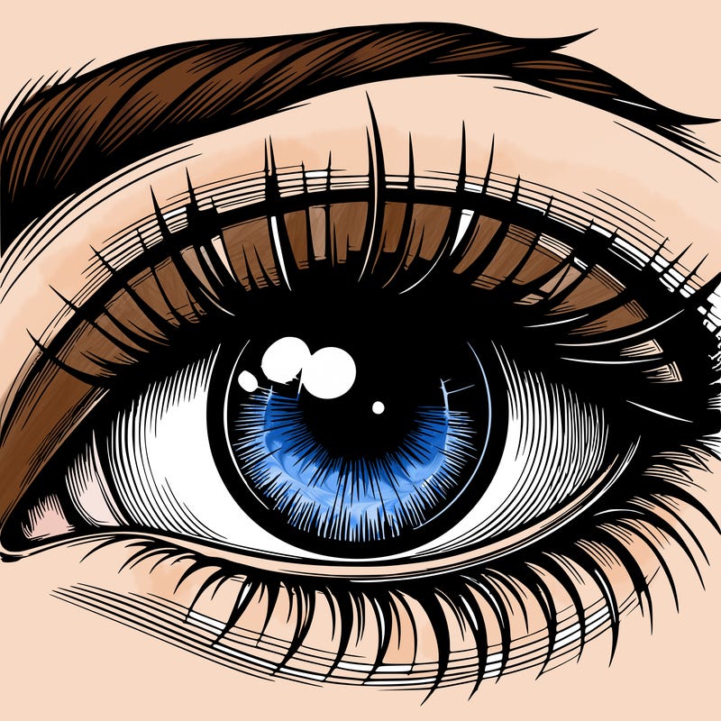 realistic eye