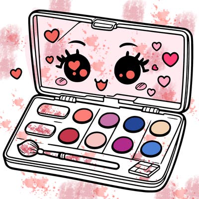 makeup pallet