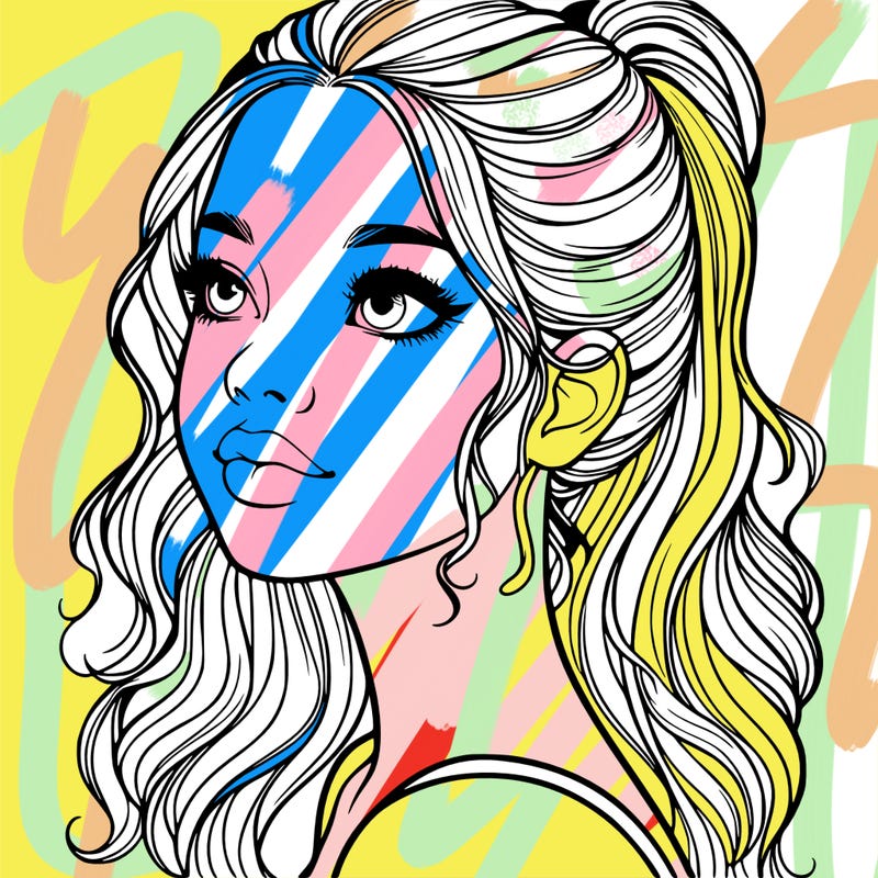 beautiful realistic girl