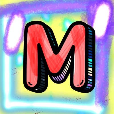 m