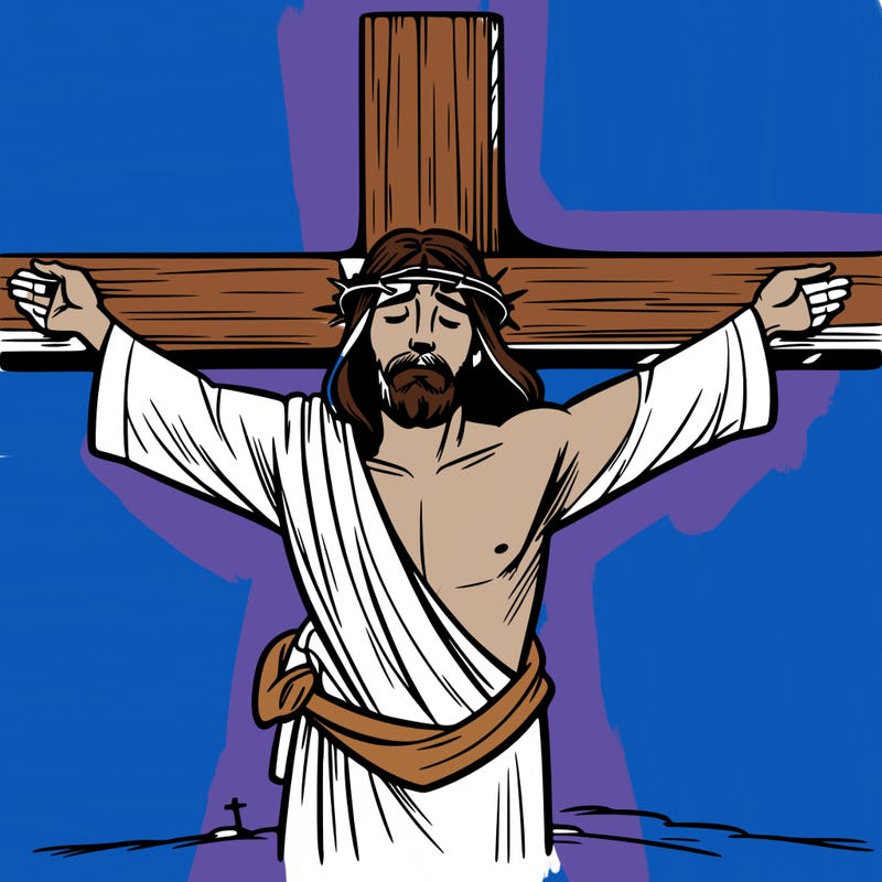 jesus on the cross