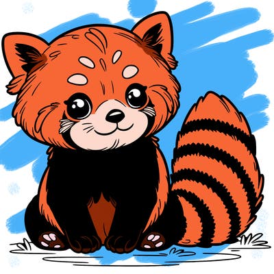 red panda
