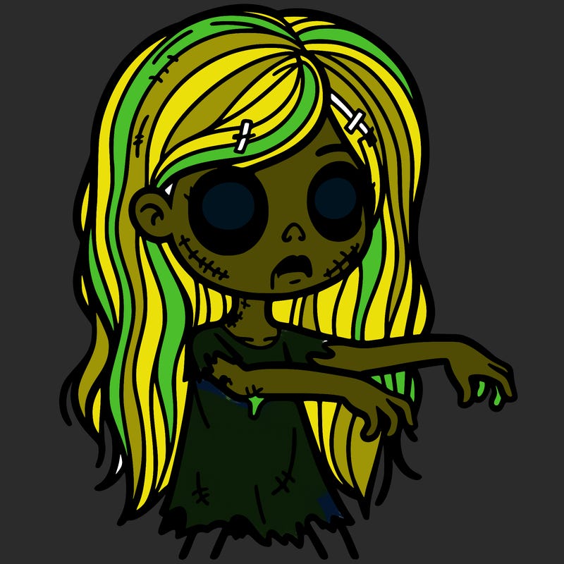zombie girl