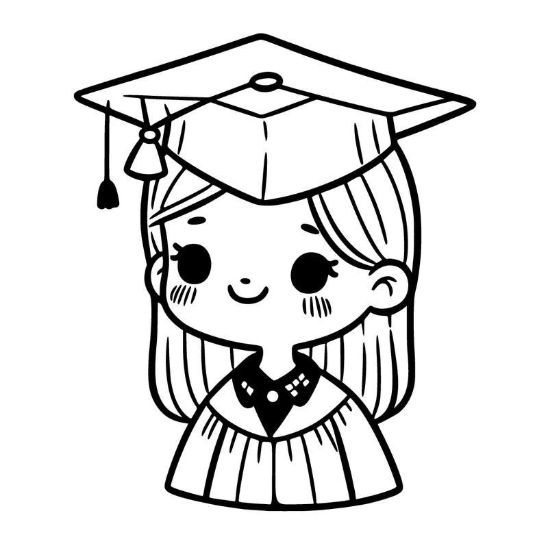 happy graduation girl