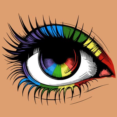 realistic eye