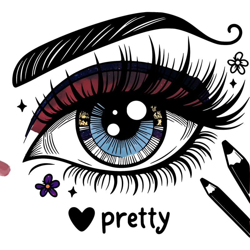 pretty eye