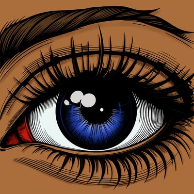 realistic eye
