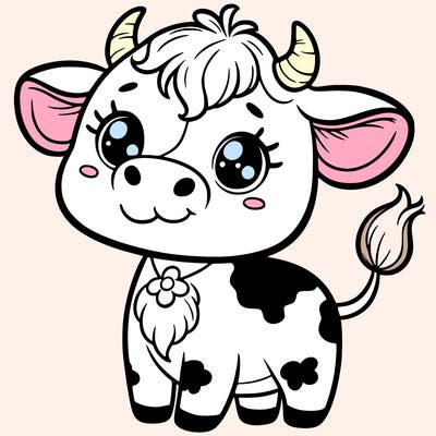 cute cow
