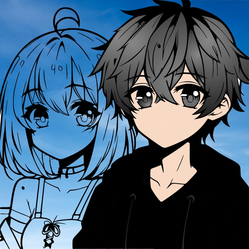 anime cute couple