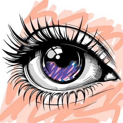 realistic eye