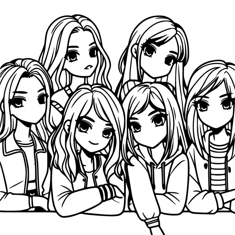 a group of teenagers girls recently