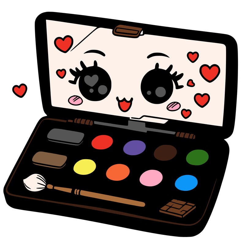 makeup pallet