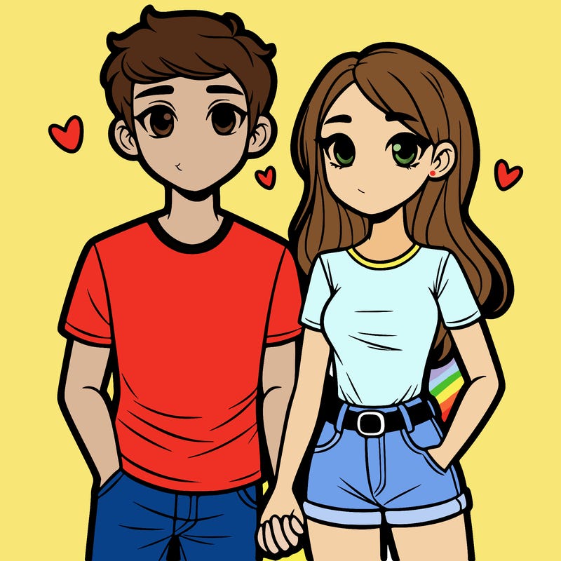 boyfriend and girlfriend