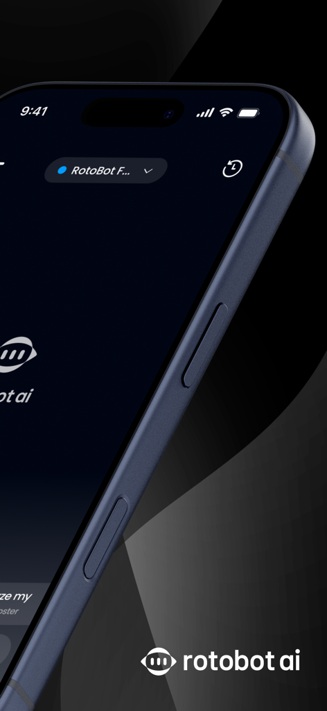 RotoBot - AI Sports Insights - Nahaufnahme der Benutzeroberfläche der RotoBot AI-Sporteinblicke-App.