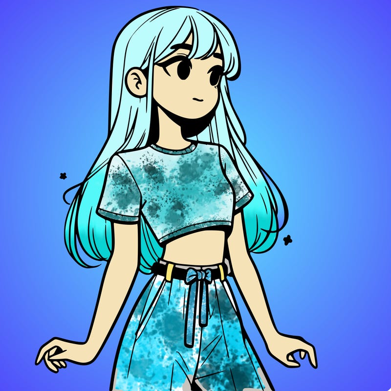 girl in a cute crop top