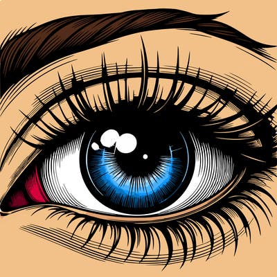 realistic eye