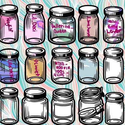 empty jars